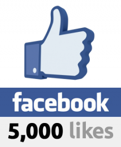 5000 fans facebook