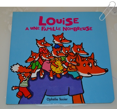 Louise a une famille nombreuse { Livre jeunesse de la semaine #1 }