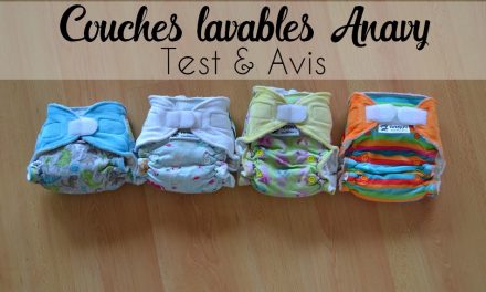 Couches lavables Anavy (Test et avis)