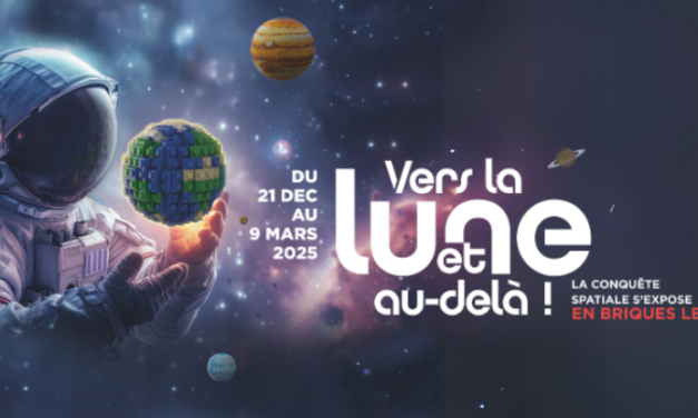 Vers la lune et au-delà – Expo Lego
