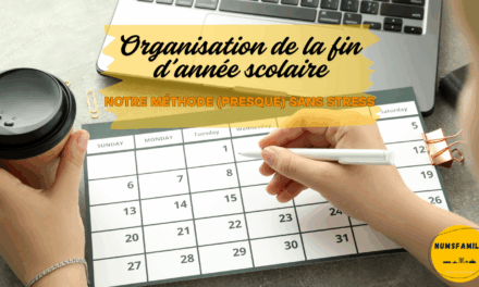 Organisation de la fin d’année scolaire en famille nombreuse : notre méthode (presque) sans stress