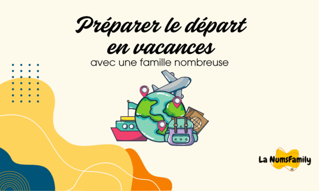 Préparer le départ en vacances avec une famille nombreuse