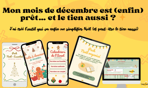 Pack Noël Organisé : imprimables, idées cosy & outils pour un mois serein