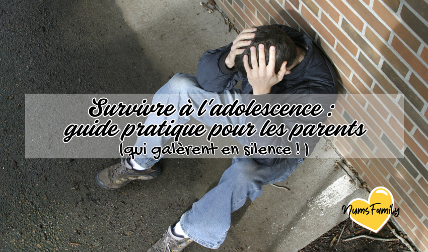 Survivre à l&rsquo;adolescence : guide pratique pour les parents (qui galèrent en silence)