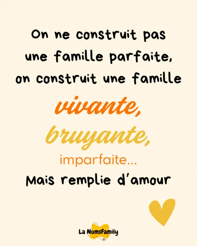 Ici, on ne construit pas une famille parfaite.
On construit une famille vivante… bruyante… imparfaite… et pleine d’amour.

Hier encore, il a fallu négocier pour faire les devoirs, gérer une dispute pour un playmobil (oui, UN PLAYMOBIL 😅), consoler un chagrin, dire cent fois « Faites moins de bruit », et finir par rire devant leur bataille d’eau. 

Et c’est ça notre quotidien : chaotique mais rempli de petits bonheurs.

Dites-moi, chez vous, c’est quoi le truc du moment qui résume bien votre vie de famille pas du tout parfaite ? 😄👇

#FamilleNombreuse #FamilleImparfaite #ParentÉpuiséMaisHeureux #NumsFamily